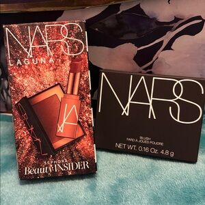 NARS Full Size ORGASM Blush and Mini LAGUNA Bronzer & Afterglow Lip Balm NEW